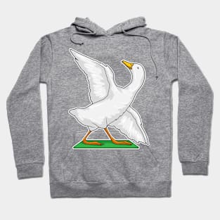 Duck Yoga Meditation Fitness Hoodie